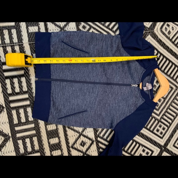 Under Armour StudioLux Bomber Jacket XS Navy - Picture 6 of 6